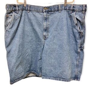 Canyon Ridge 51” Denim Carpenter / Painter Shorts, Mens Big & Tall, Pockets